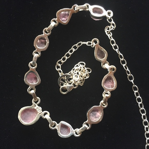 Pink Tourlamine necklace - Picture 5 of 5